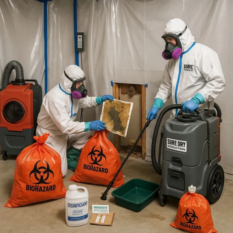 Contaminated Water Handling Protocols process in Orchards, WA
